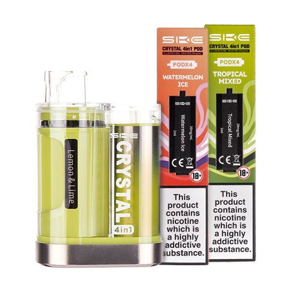 BUY 1 GET 1 FREE | SKE Crystal 4 in 1 Pod Kit BundleVAPE INDIA - Vape India