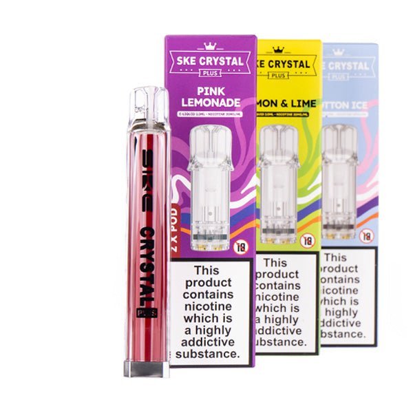 BUY 1 GET 1 FREE | SKE Crystal Plus Pod Kit BundleVAPE INDIA - Vape India