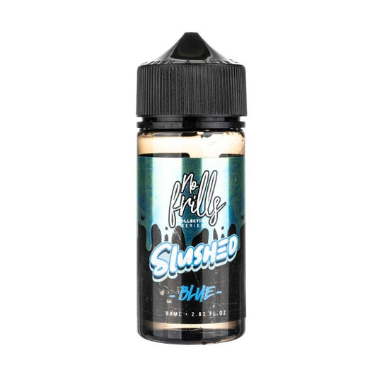 BUY 1 GET 1 FREE | Slushed Blue 80ml Shortfill E - Liquid by No FrillsVAPE INDIA - Vape India