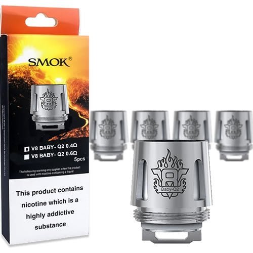 BUY 1 GET 1 FREE | Smok TFV8 Baby Replacement Coils (Pack of 5) | Vape India - Vape India