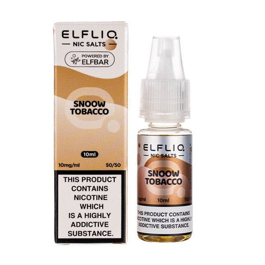 BUY 1 GET 1 FREE | Snoow Tobacco Nic Salt E - Liquid by Elf Bar ELFLIQVAPE INDIA - Vape India