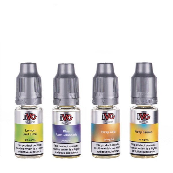 BUY 1 GET 1 FREE | Soda Edition 4 in 1 (4 x 10ml) Nic Salt E - Liquid by IVGVAPE INDIA - Vape India
