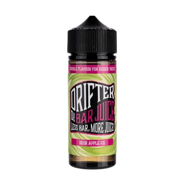 BUY 1 GET 1 FREE | Sour Apple Ice 100ml (50/50) Shortfill E - Liquid by DrifterVAPE INDIA - Vape India