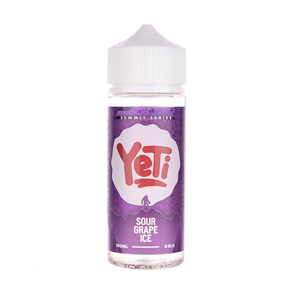 BUY 1 GET 1 FREE | Sour Grape Ice 100ml Shortfill E - Liquid by Yeti SummitVAPE INDIA - Vape India