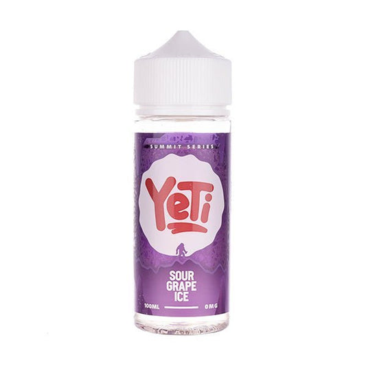 BUY 1 GET 1 FREE | Sour Grape Ice 100ml Shortfill E - Liquid by Yeti SummitVAPE INDIA - Vape India