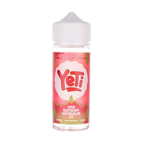 BUY 1 GET 1 FREE | Sour Raspberry Watermelon Ice 100ml Shortfill E - Liquid by Yeti SummitVAPE INDIA - Vape India