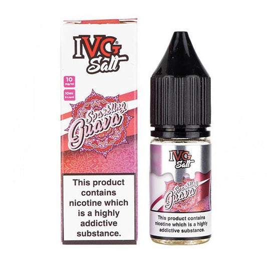 BUY 1 GET 1 FREE | Sparkling Guava Nic Salt E - Liquid by IVGVAPE INDIA - Vape India