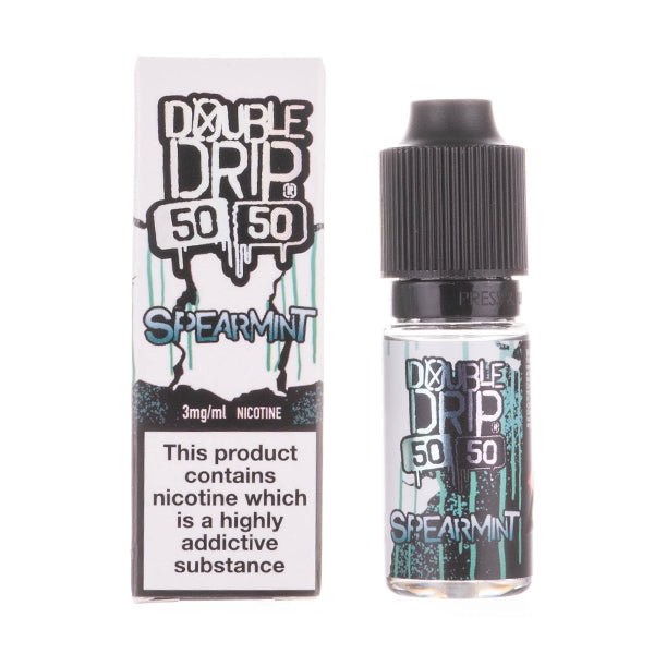 BUY 1 GET 1 FREE | Spearmint 50 - 50 E - Liquid by Double DripVAPE INDIA - Vape India