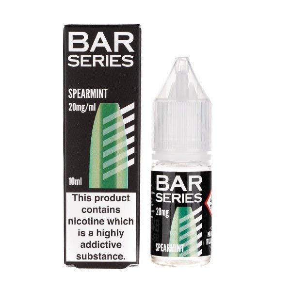 BUY 1 GET 1 FREE | Spearmint Nic Salt E - Liquid by Bar SeriesVAPE INDIA - Vape India