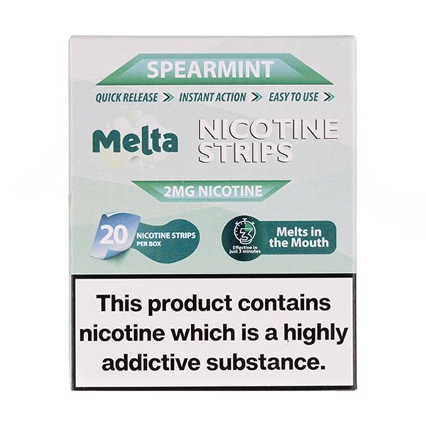 BUY 1 GET 1 FREE | Spearmint Nicotine Strips by MeltaVAPE INDIA - Vape India