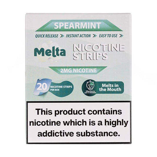 BUY 1 GET 1 FREE | Spearmint Nicotine Strips by MeltaVAPE INDIA - Vape India