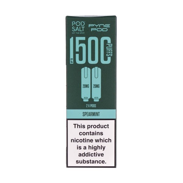 BUY 1 GET 1 FREE | Spearmint Pod Salt 2 - in - 1 Prefilled Pods by Pyne PodVAPE INDIA - Vape India