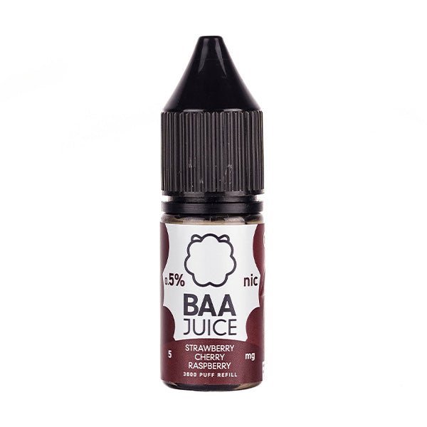 BUY 1 GET 1 FREE | Strawberry Cherry Raspberry Nic Salt E - Liquid by Baa JuiceVAPE INDIA - Vape India