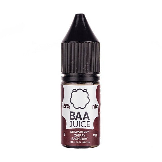 BUY 1 GET 1 FREE | Strawberry Cherry Raspberry Nic Salt E - Liquid by Baa JuiceVAPE INDIA - Vape India