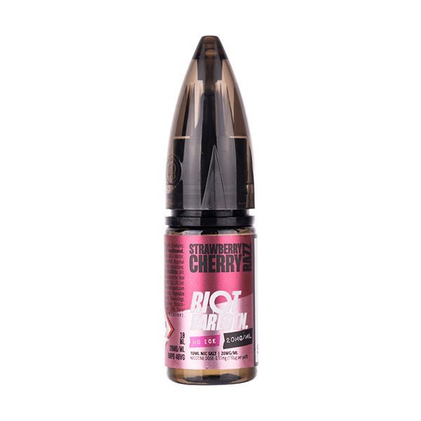 BUY 1 GET 1 FREE | Strawberry Cherry Razz Nic Salt E - Liquid by Riot Squad Bar EdtnVAPE INDIA - Vape India