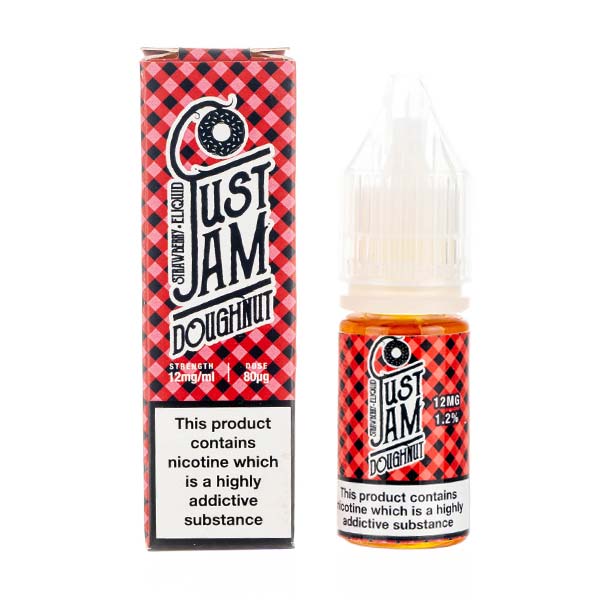 BUY 1 GET 1 FREE | Strawberry Doughnut 50/50 E - Liquid by Just JamVAPE INDIA - Vape India