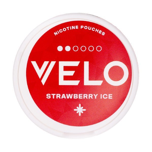 BUY 1 GET 1 FREE | Strawberry Ice Mini Nicotine Pouches by VELOVAPE INDIA - Vape India