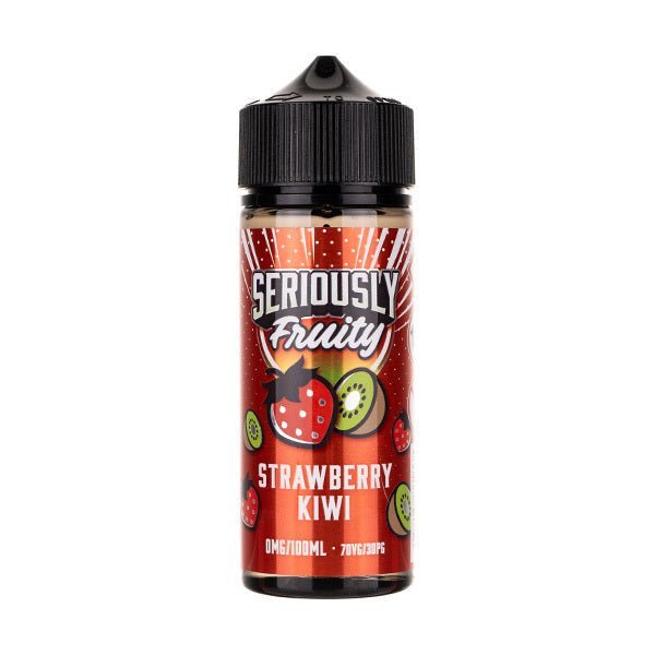BUY 1 GET 1 FREE | Strawberry Kiwi 100ml Shortfill E - Liquid by Seriously FruityVAPE INDIA - Vape India