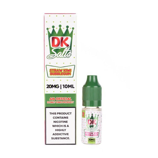 BUY 1 GET 1 FREE | Strawberry Kiwi Bubblegum Nic Salt E - Liquid by Donut King SaltsVAPE INDIA - Vape India