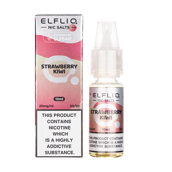 BUY 1 GET 1 FREE | Strawberry Kiwi Nic Salt E - Liquid by Elf Bar ELFLIQVAPE INDIA - Vape India