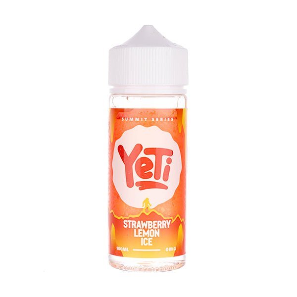 BUY 1 GET 1 FREE | Strawberry Lemon Ice 100ml Shortfill E - Liquid by Yeti SummitVAPE INDIA - Vape India