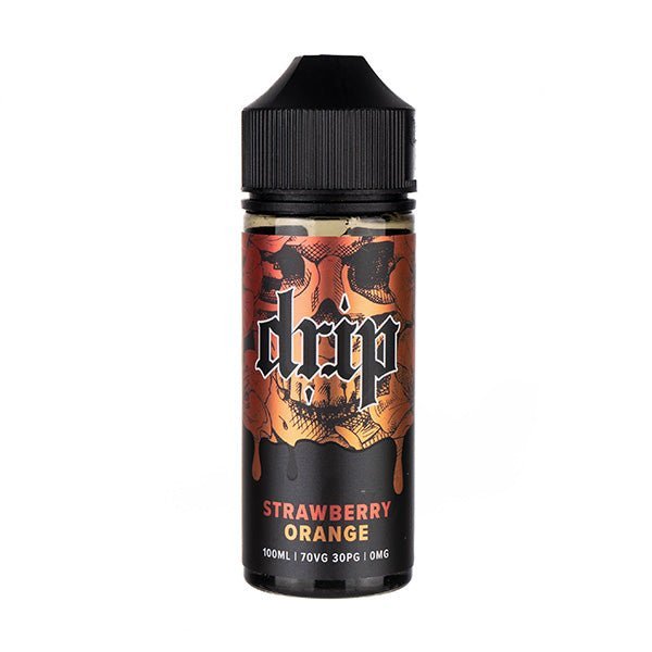 BUY 1 GET 1 FREE | Strawberry Orange 100ml Shortfill E - Liquid by DripVAPE INDIA - Vape India
