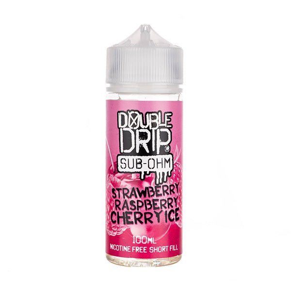 BUY 1 GET 1 FREE | Strawberry Raspberry Cherry 100ml Shortfill by Double DripVAPE INDIA - Vape India
