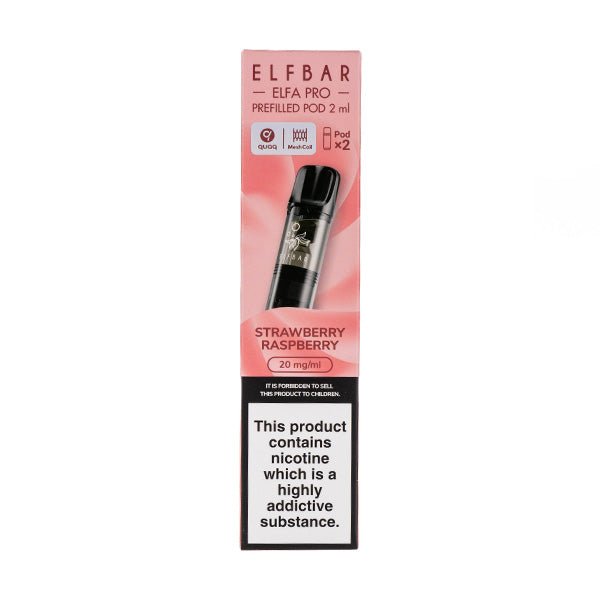 BUY 1 GET 1 FREE | Strawberry Raspberry Elfa Pro Prefilled Pods by Elf BarVAPE INDIA - Vape India