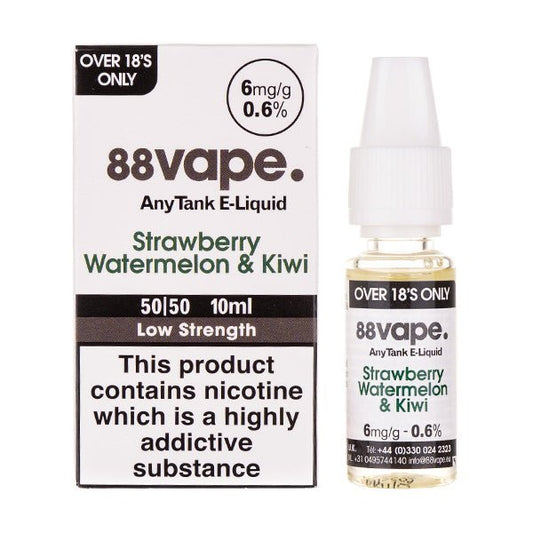 BUY 1 GET 1 FREE | Strawberry Watermelon & Kiwi 50/50 E - Liquid by 88VapeVAPE INDIA - Vape India