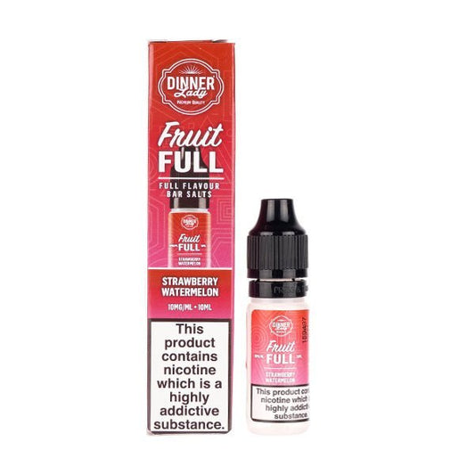 BUY 1 GET 1 FREE | Strawberry Watermelon Nic Salt E - Liquid by Dinner Lady Fruit Full Bar SaltsVAPE INDIA - Vape India