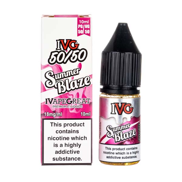 BUY 1 GET 1 FREE | Summer Blaze E - Liquid by IVGVAPE INDIA - Vape India