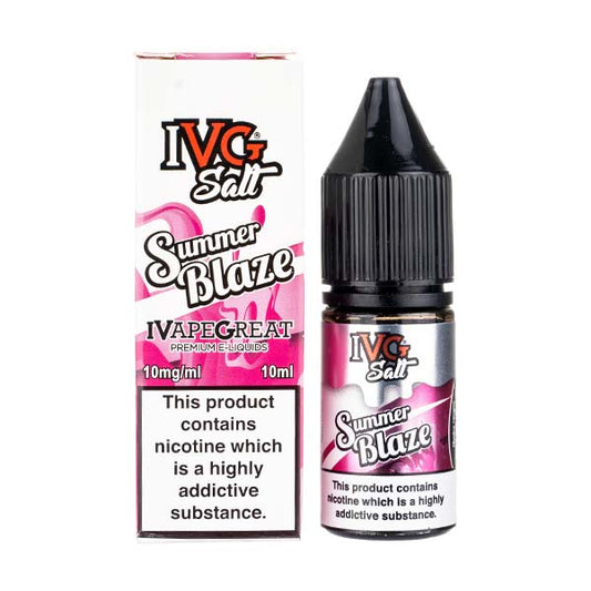 BUY 1 GET 1 FREE | Summer Blaze Nic Salt E - Liquid by IVGVAPE INDIA - Vape India