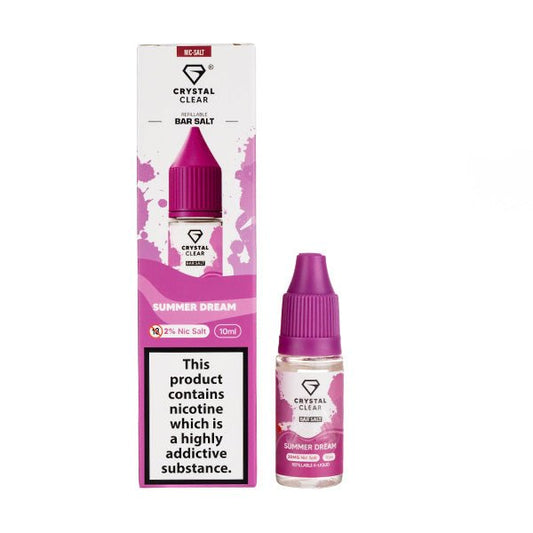 BUY 1 GET 1 FREE | Summer Dream Nic Salt E - Liquid by Crystal ClearVAPE INDIA - Vape India