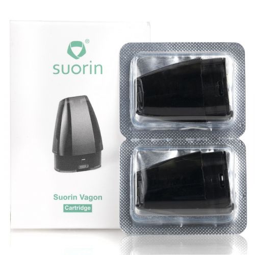 BUY 1 GET 1 FREE | Suorin Vagon Replacement Pod Cartridges (Pack of 2) | Vape India - Vape India