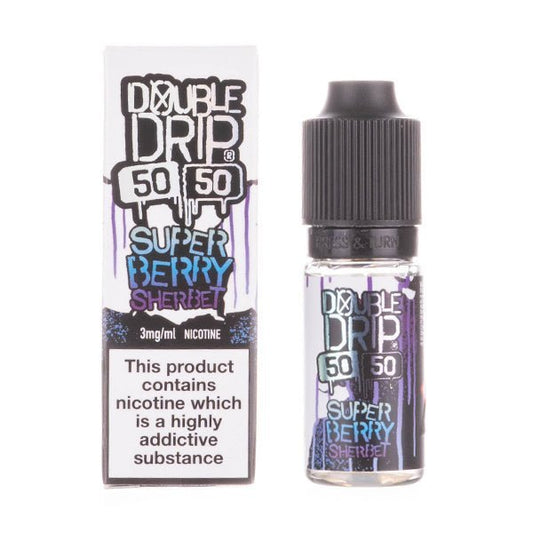BUY 1 GET 1 FREE | Super Berry Sherbet 50 - 50 E - Liquid by Double DripVAPE INDIA - Vape India