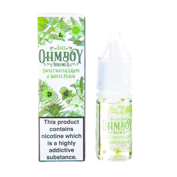 BUY 1 GET 1 FREE | Sweetwater Grape and White Peach Nic Salt E - Liquid by Ohm BoyVAPE INDIA - Vape India