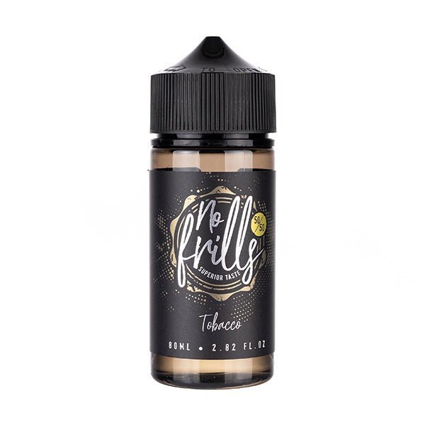 BUY 1 GET 1 FREE | Tobacco 80ml (50/50) Shortfill E - liquid by No FrillsVAPE INDIA - Vape India