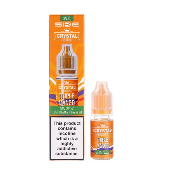 BUY 1 GET 1 FREE | Triple Mango Nic Salt E - Liquid by SKE CrystalVAPE INDIA - Vape India