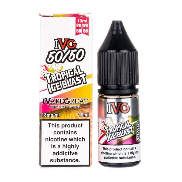 BUY 1 GET 1 FREE | Tropical Ice Blast E - Liquid by IVGVAPE INDIA - Vape India