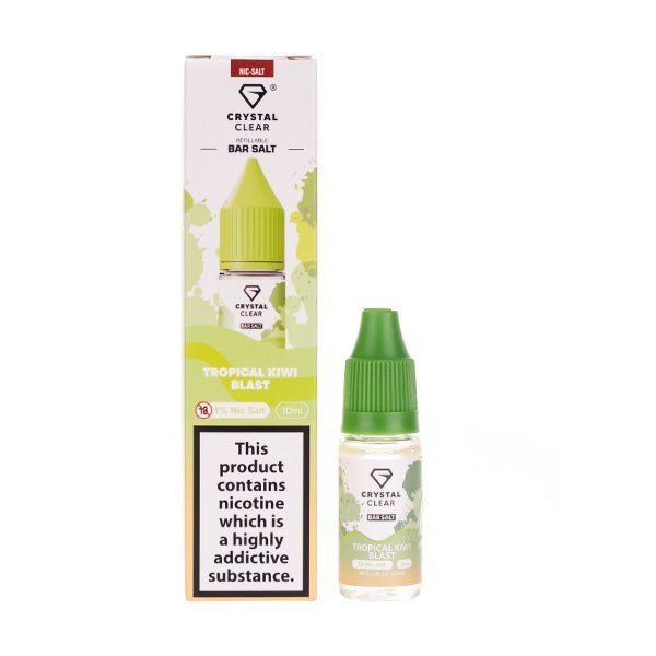 BUY 1 GET 1 FREE | Tropical Kiwi Blast Nic Salt E - Liquid by Crystal ClearVAPE INDIA - Vape India
