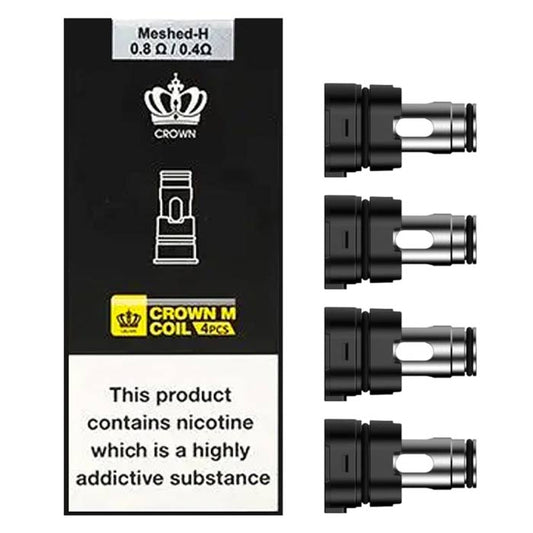 BUY 1 GET 1 FREE | Uwell Crown M Replacement Coils India (Pack of 4) | Vape India - Vape India