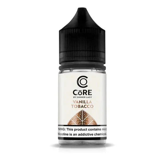 BUY 1 GET 1 FREE | Vanilla Tobacco - Core Salt by Dinner Lady | 30ML Vape Juice | 20MG, 30MG, 50MG | Vape India - Vape India