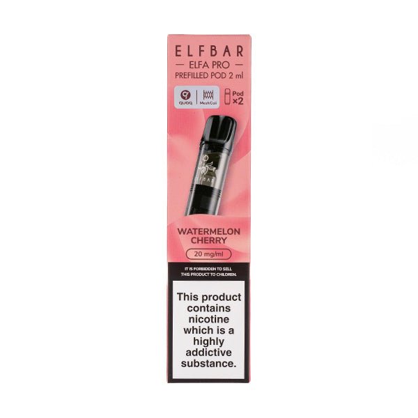 BUY 1 GET 1 FREE | Watermelon Cherry Elfa Pro Prefilled Pods by Elf BarVAPE INDIA - Vape India