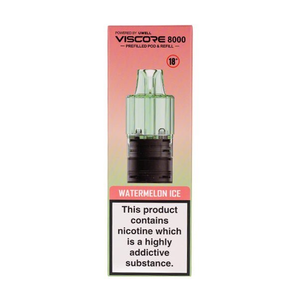 BUY 1 GET 1 FREE | Watermelon Ice Viscore Prefilled Pods by UWELLVAPE INDIA - Vape India