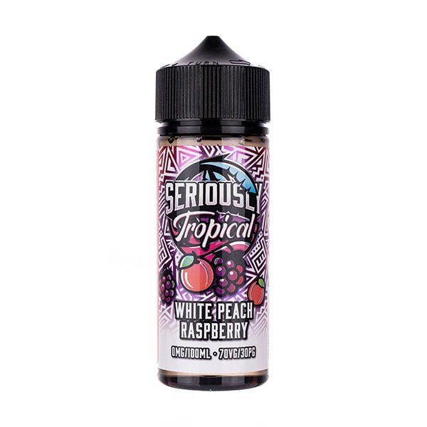 BUY 1 GET 1 FREE | White Peach Raspberry 100ml Shortfill E - Liquid by Seriously TropicalVAPE INDIA - Vape India