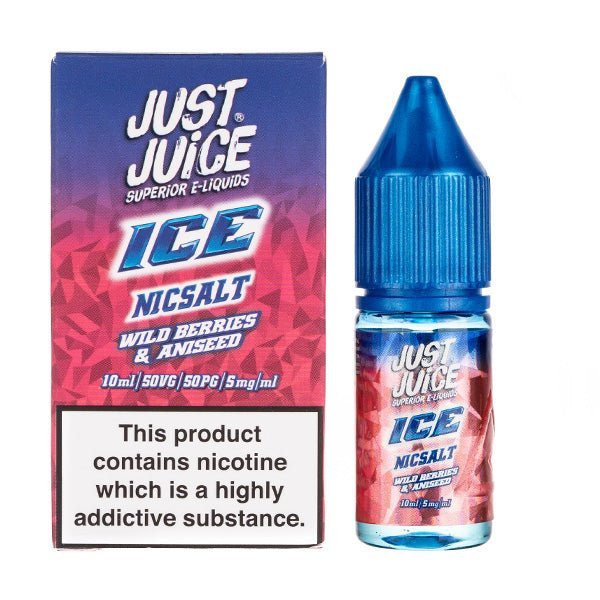 BUY 1 GET 1 FREE | Wild Berries & Aniseed 50/50 E - Liquid by Just Juice IceVAPE INDIA - Vape India