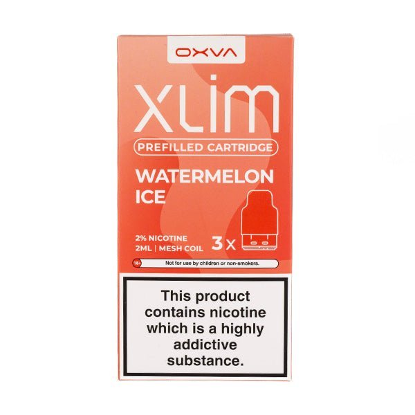 BUY 1 GET 1 FREE | Xlim Watermelon Ice Prefilled Pods by OxvaVAPE INDIA - Vape India