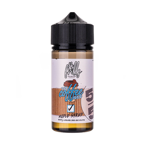 BUY 1 GET 1 FREE | Maple Syrup 80ml (50/50) Shortfill by No Frills Coffee ShopVAPE INDIA