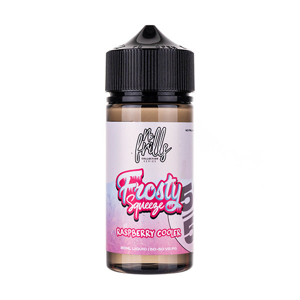 BUY 1 GET 1 FREE | Raspberry 80ml (50/50) Shortfill by No Frills Frosty SqueezeVAPE INDIA