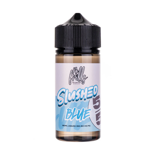 BUY 1 GET 1 FREE | Blue 80ml (50/50) Shortfill by No Frills SlushedVAPE INDIA